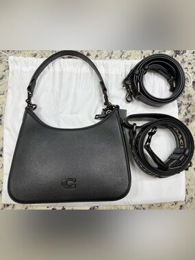Coach | Bags | Coach Carly Optic Beige And White Shoulder Bag